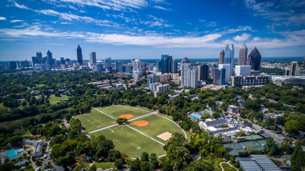 Апартаменты Stupendous Heart Of Piedmont Park Two Story Loft Атланта Экстерьер фото