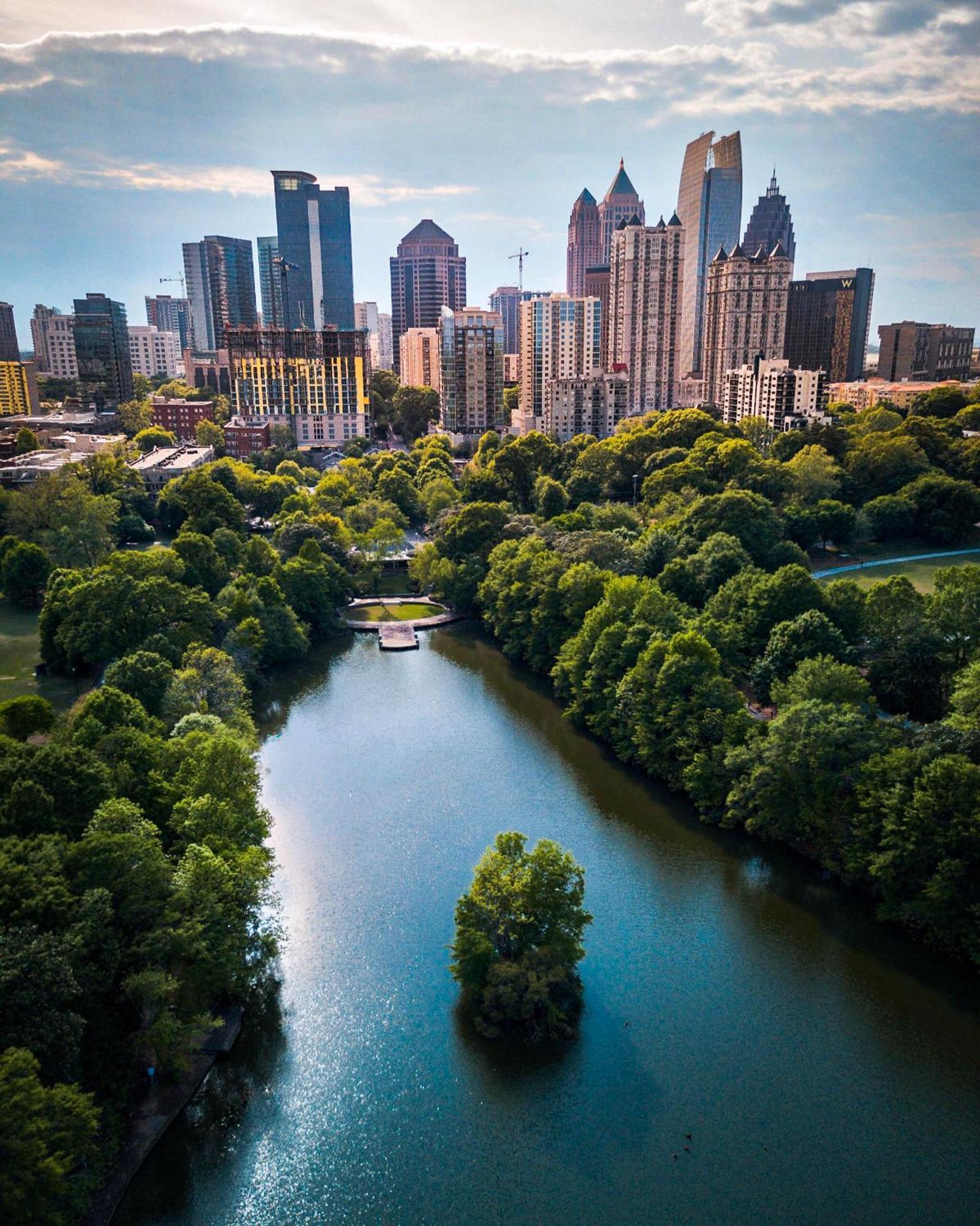 Апартаменты Stupendous Heart Of Piedmont Park Two Story Loft Атланта Экстерьер фото