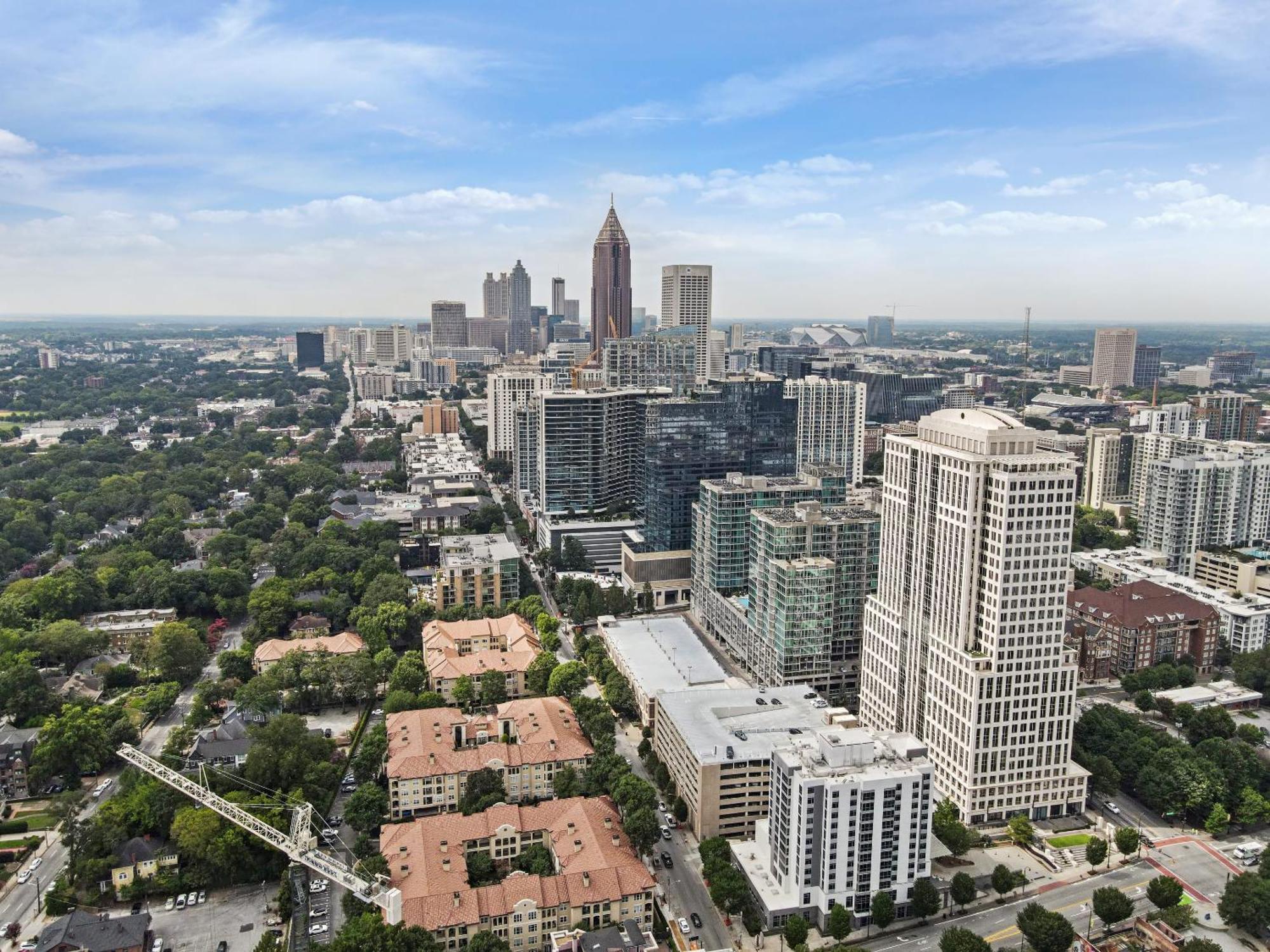 Апартаменты Stupendous Heart Of Piedmont Park Two Story Loft Атланта Экстерьер фото
