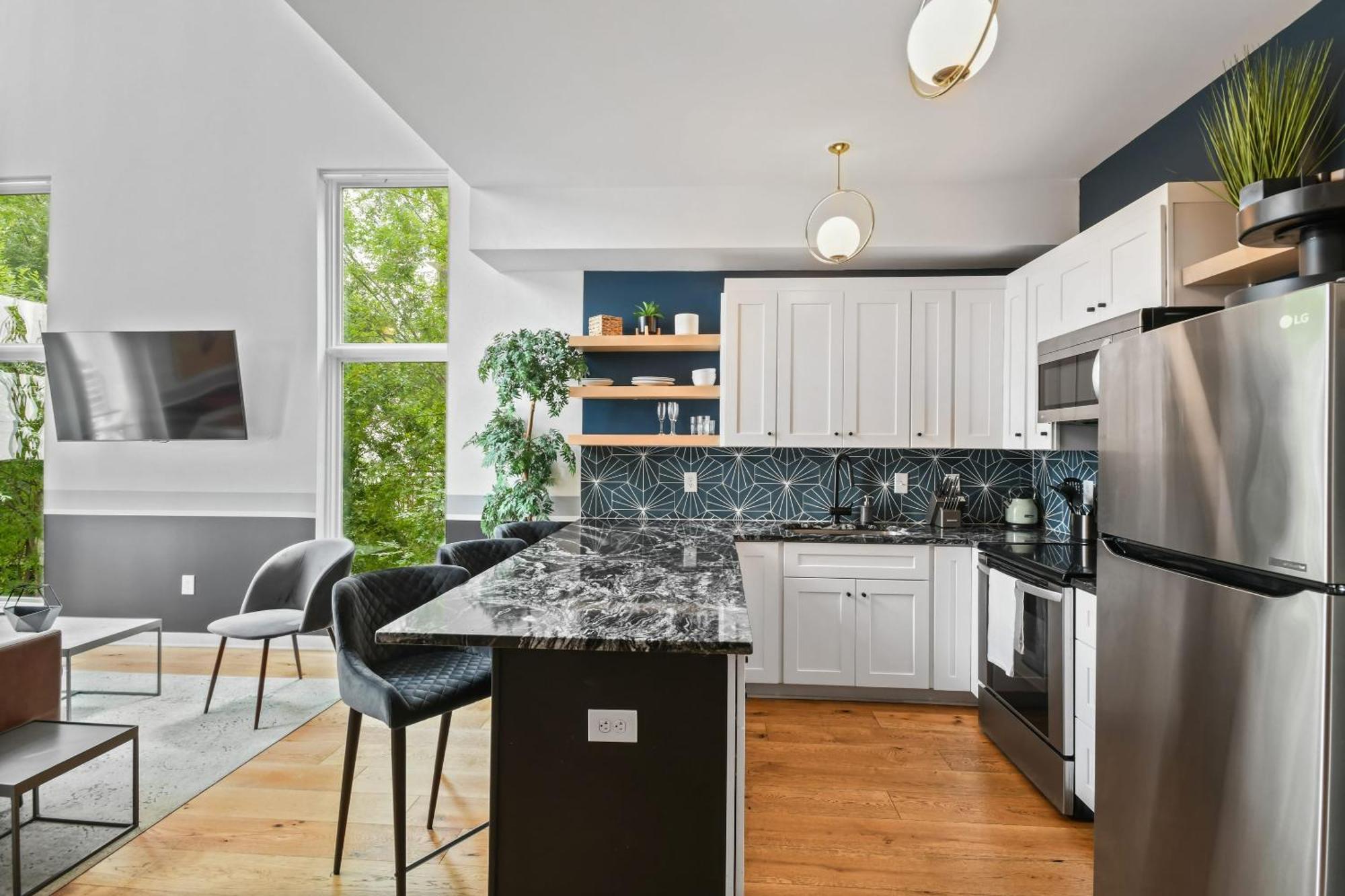 Апартаменты Stupendous Heart Of Piedmont Park Two Story Loft Атланта Экстерьер фото