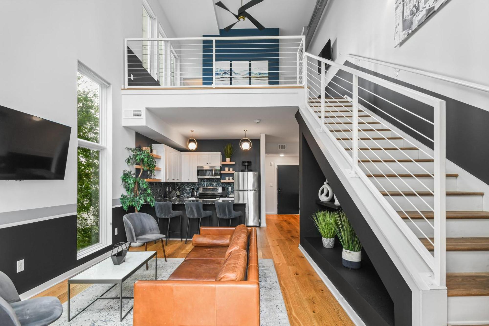 Апартаменты Stupendous Heart Of Piedmont Park Two Story Loft Атланта Экстерьер фото