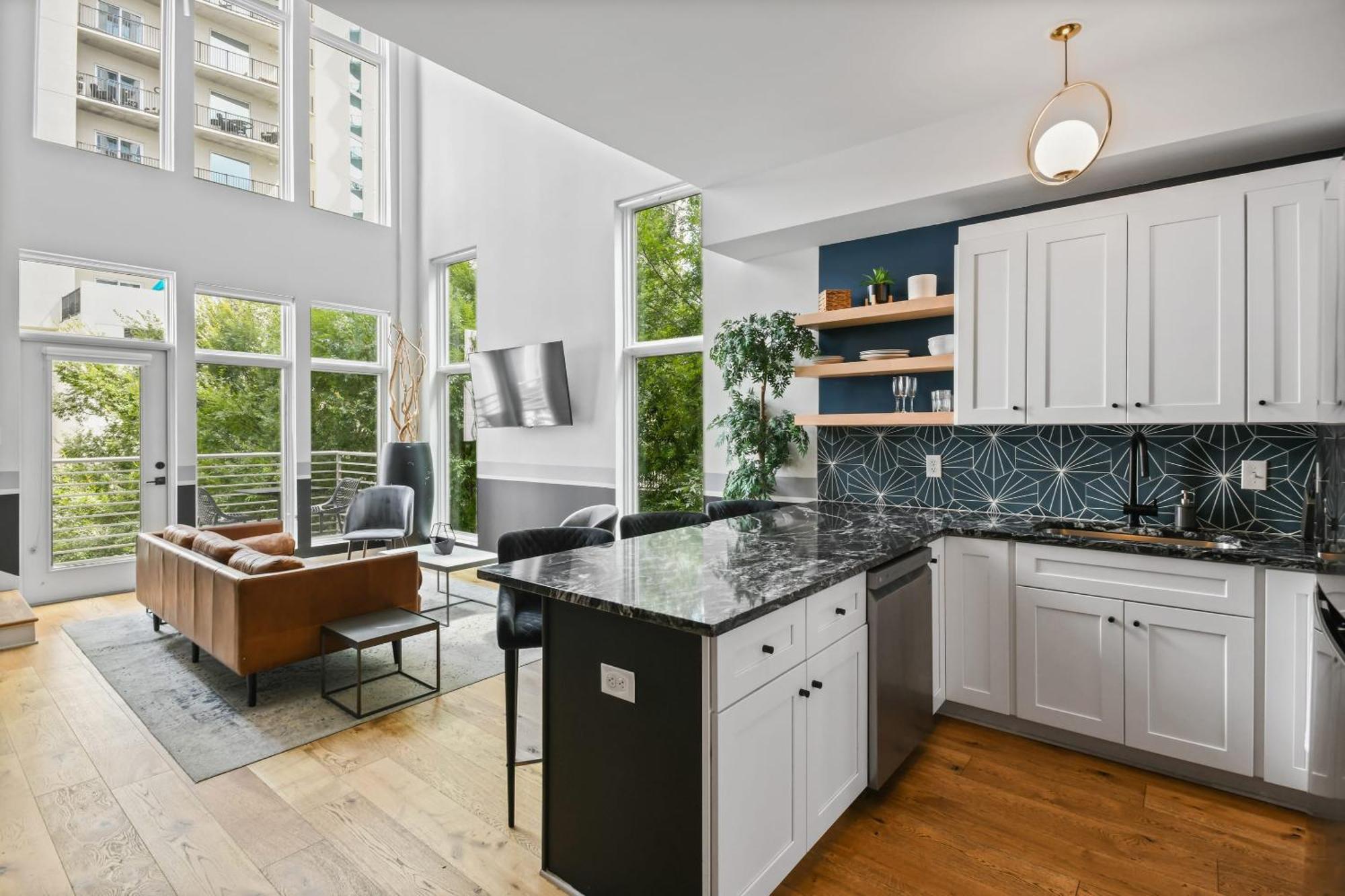 Апартаменты Stupendous Heart Of Piedmont Park Two Story Loft Атланта Экстерьер фото